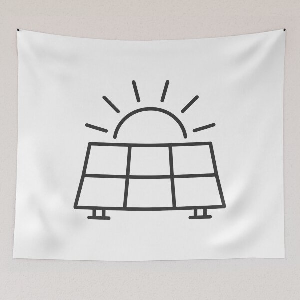 Item preview, Solar Panel Renewable Energy Line Icon designed and sold by VectorForge Studio.