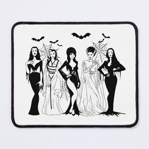 Item preview, Elegant Gothic Halloween Witch Sisters Dark Fantasy Illustration designed and sold by NicoleBai12317.