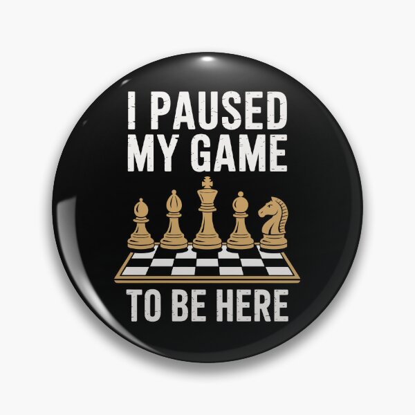 Item preview, I PAUSED MY GAME TO BE HERE designed and sold by jkrphoto.