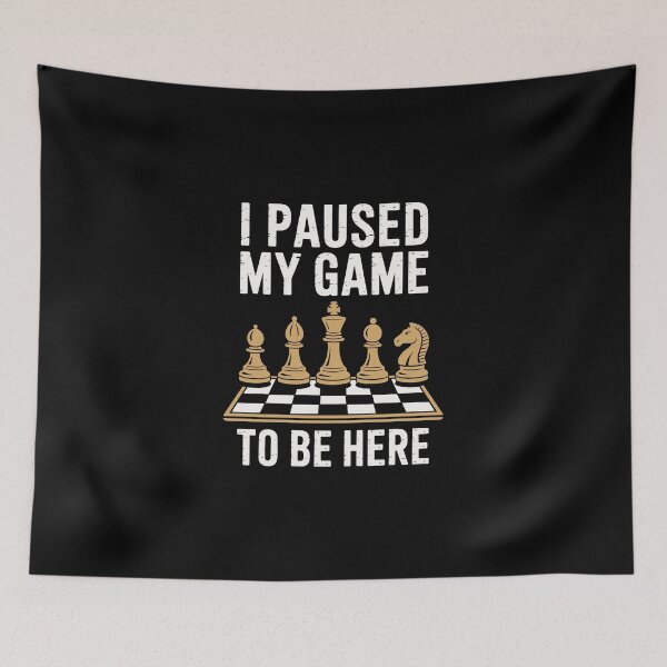 Item preview, I PAUSED MY GAME TO BE HERE designed and sold by jkrphoto.