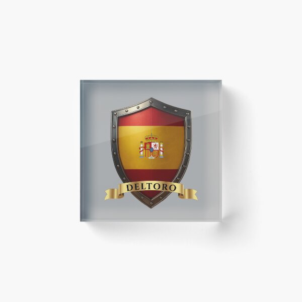 Item preview, Deltoro Spanish Heritage Crest Shield designed and sold by Highlandkings.