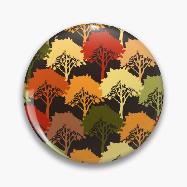 Item preview, Colorful Autumn Tree Pattern designed and sold by UnhingedBird.