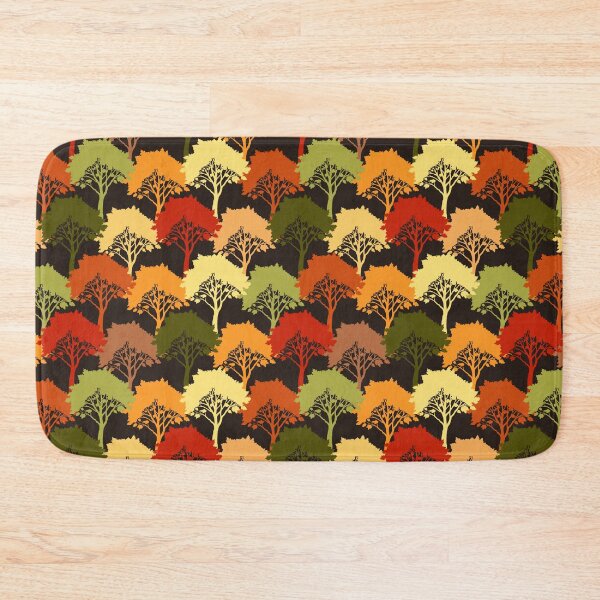 Item preview, Colorful Autumn Tree Pattern designed and sold by UnhingedBird.