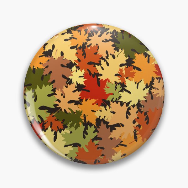 Item preview, Colorful Autumn Leaf Pattern designed and sold by UnhingedBird.