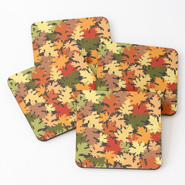Item preview, Colorful Autumn Leaf Pattern designed and sold by UnhingedBird.