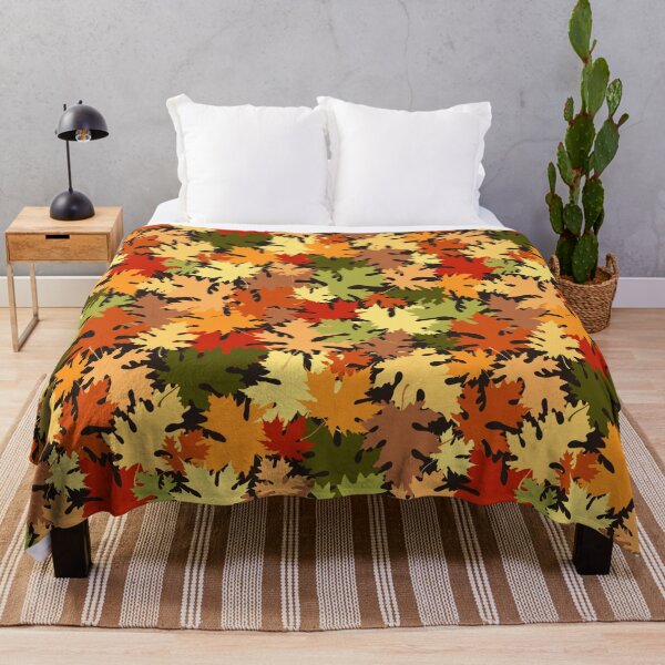 Item preview, Colorful Autumn Leaf Pattern designed and sold by UnhingedBird.