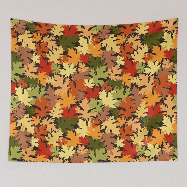 Item preview, Colorful Autumn Leaf Pattern designed and sold by UnhingedBird.