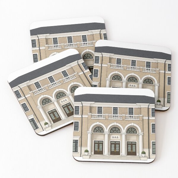 Aperçu de l'œuvre University of Alabama Delta Delta Delta House créée et vendue par pinklemongraphics.