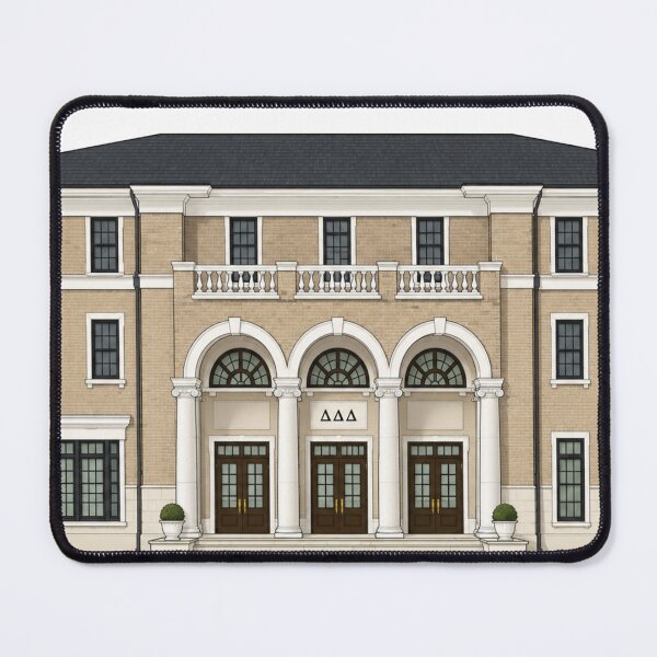 Item preview, University of Alabama Delta Delta Delta House designed and sold by pinklemongraphics.