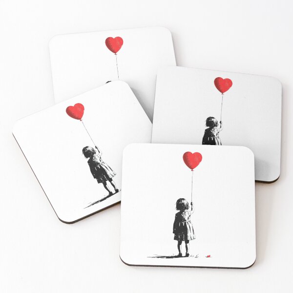 Item preview, The Red Balloon – Poetic Street Art Girl designed and sold by Cavalier-org.