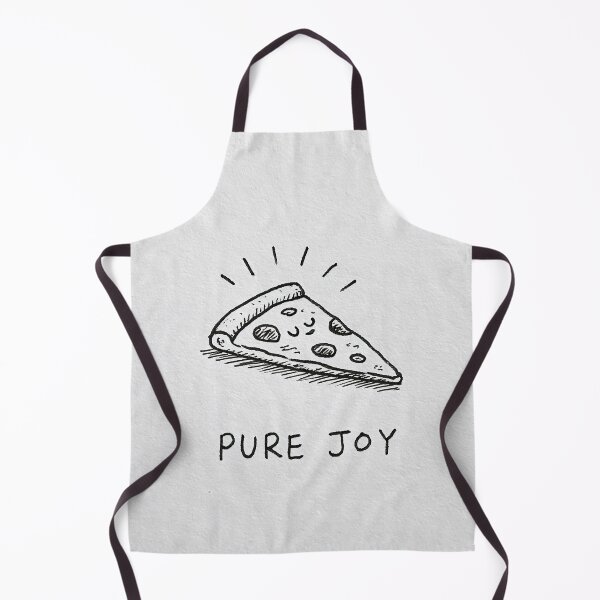 Item preview, Pure Joy Cute Pizza Slice Ink Drawing designed and sold by lautir.