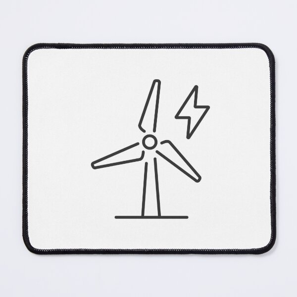 Item preview, Wind Turbine Renewable Energy Line Icon designed and sold by VectorForge Studio.
