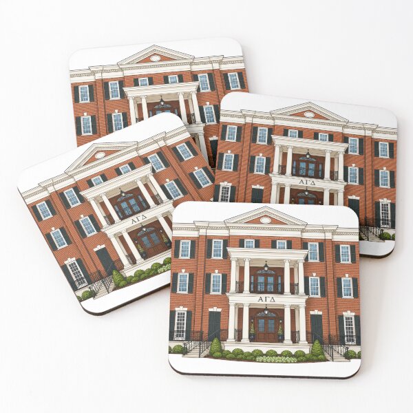Aperçu de l'œuvre University of Alabama Alpha Gamma Delta House créée et vendue par pinklemongraphics.