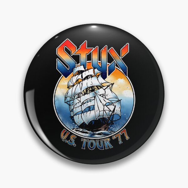 Item preview, STYX U.S. TOUR '77 Sailing Ship Rock-91 designed and sold by NapoEssoArts.