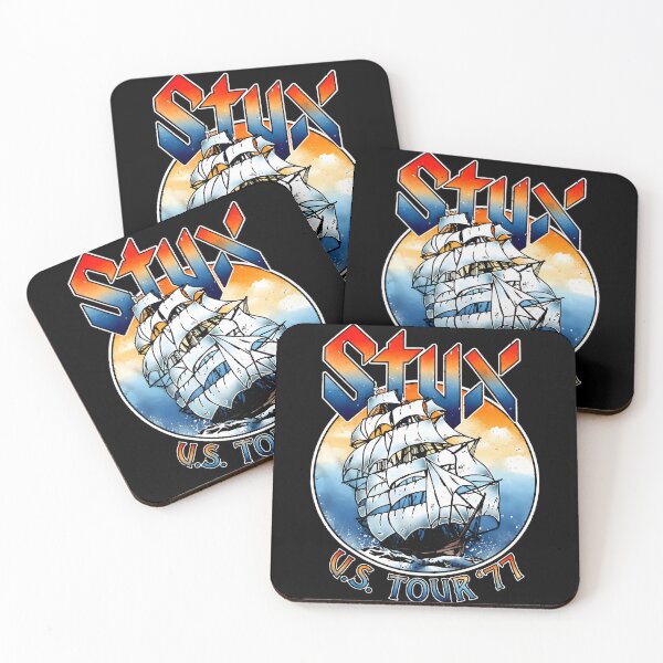 Item preview, STYX U.S. TOUR '77 Sailing Ship Rock-91 designed and sold by NapoEssoArts.