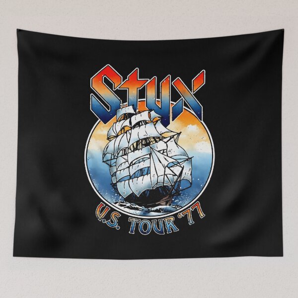 Item preview, STYX U.S. TOUR '77 Sailing Ship Rock-91 designed and sold by NapoEssoArts.
