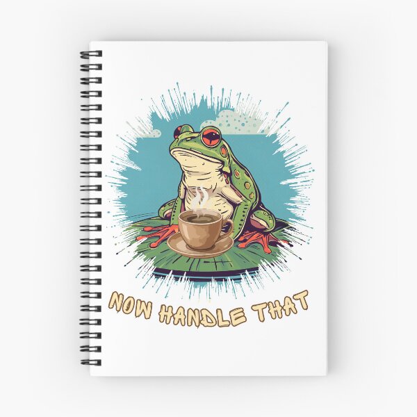 Item preview, Funny Frog Coffee Now Handle That Vintage Design designed and sold by TestudoDesign.