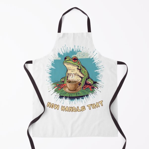 Item preview, Funny Frog Coffee Now Handle That Vintage Design designed and sold by TestudoDesign.