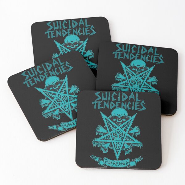 Item preview, Suicidal Tendencies Possessed Pentagram Skull Punk -79 designed and sold by NapoEssoArts.