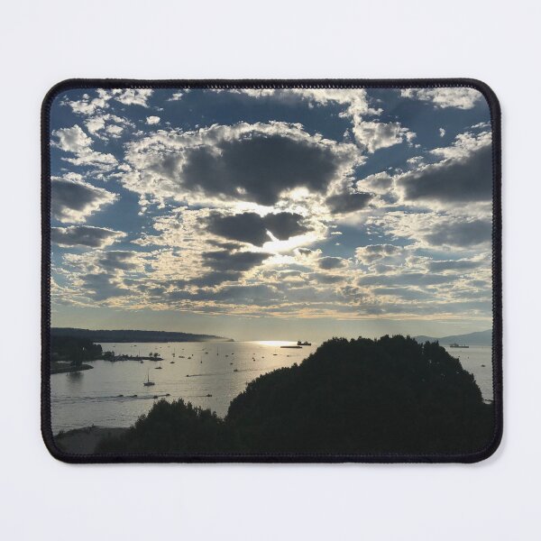 Item preview, Dark Sunset. Darkest Sky. Sunset Beach, Vancouver, Canada designed and sold by BackyardBuds.