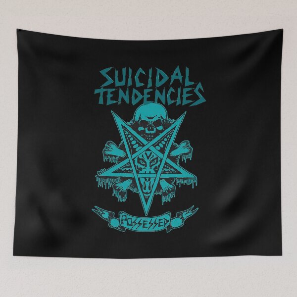 Item preview, Tendencias Suicidas Pentagrama Poseído Calavera Punk -79 designed and sold by NapoEssoArts.