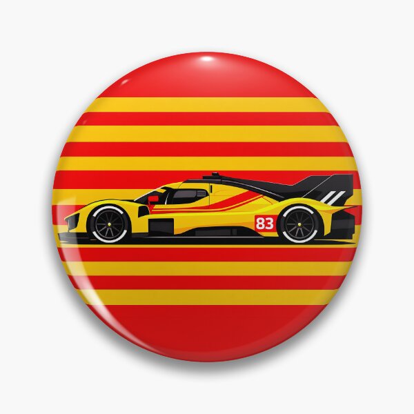 Item preview, #83 499P Yellow Hypercar Side View designed and sold by PitWallArt.