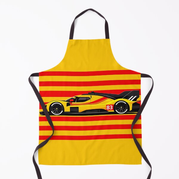 Item preview, #83 499P Yellow Hypercar Side View designed and sold by PitWallArt.