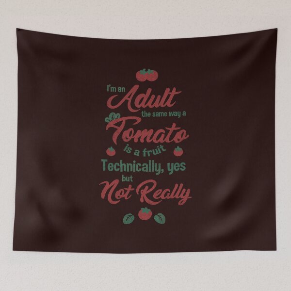 Item preview, Adult like a Tomato designed and sold by loobsart.