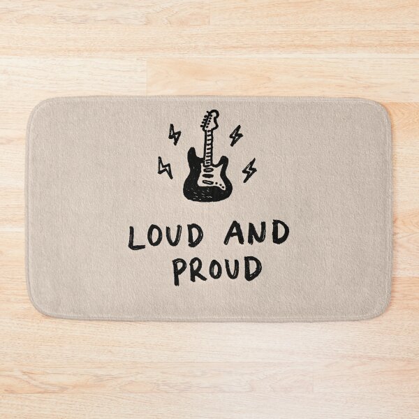 Item preview, Loud and Proud Electric Guitar Ink Drawing designed and sold by lautir.