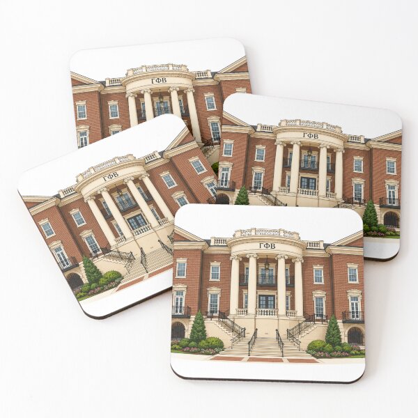 Aperçu de l'œuvre University of Alabama Gamma Phi Beta House créée et vendue par pinklemongraphics.