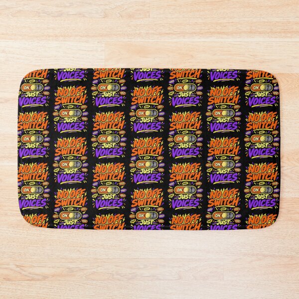 Item preview, No Off Switch Just Voices Funny Chaotic Brain Quote designed and sold by TeeTimeTreasure.
