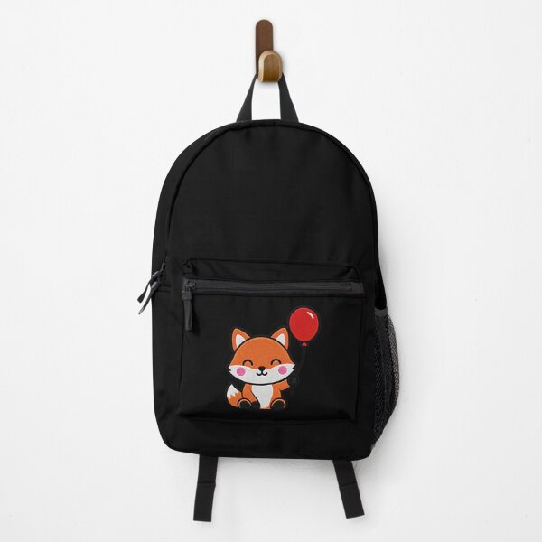 Item preview, Cute Fox Holding Red Balloon Kawaii Embroidery Patch designed and sold by ColorSplash123.