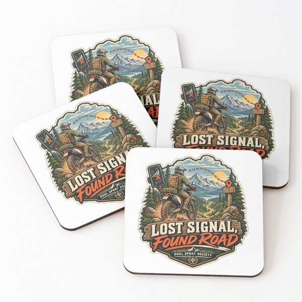 Item preview, Lost Signal Found Road Dual Sport Adventure designed and sold by TorqueTheoryLab.