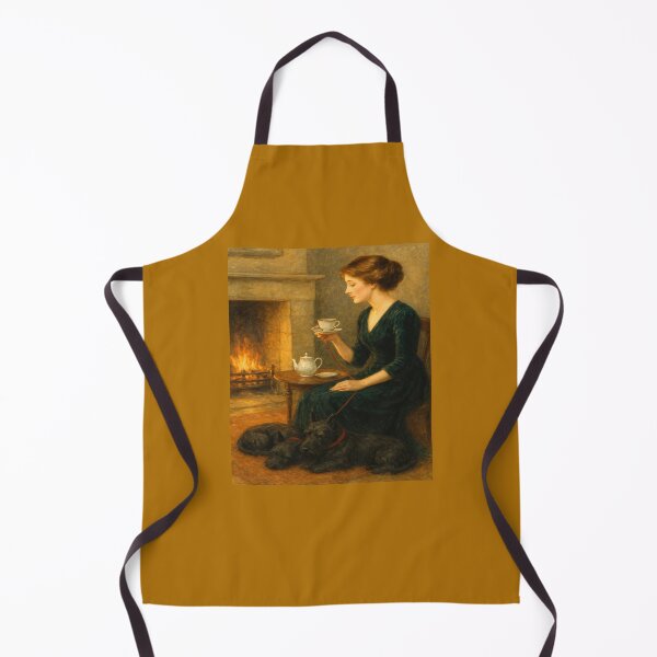 Item preview, Tea by the Fire with My Scotties designed and sold by Novel Works Studio.