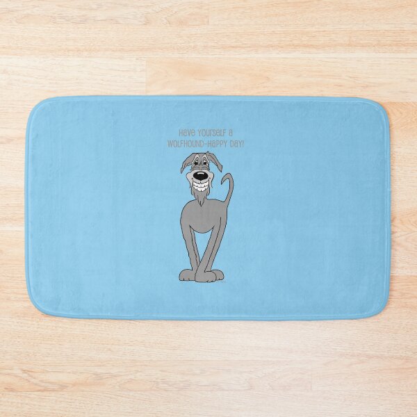 Item preview, Have yourself an Irish Wolfhound happy day designed and sold by LivHana.