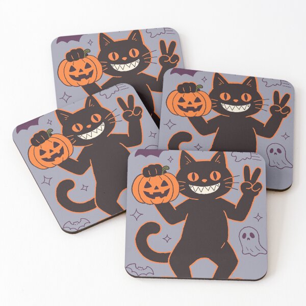 Item preview, Grinning Cat Halloween designed and sold by SugarCore.