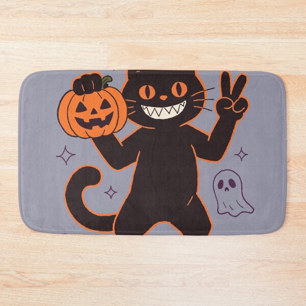 Item preview, Grinning Cat Halloween designed and sold by SugarCore.