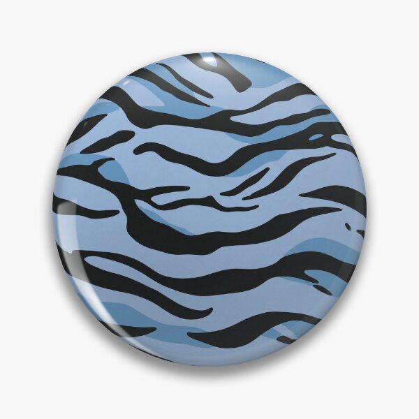 Item preview, Blue Tiger Stripes designed and sold by tonymagnerart.