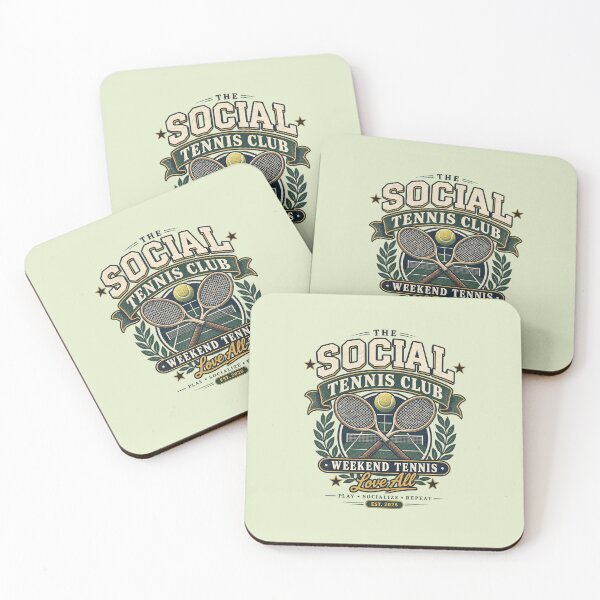 Item preview, The Social Tennis Club Weekend Tennis Vintage Tennis designed and sold by KakangMudi.