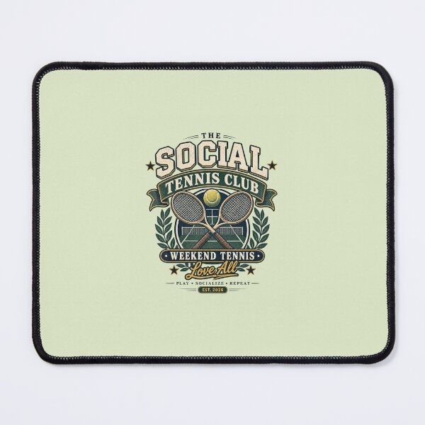 Item preview, The Social Tennis Club Weekend Tennis Vintage Tennis designed and sold by KakangMudi.