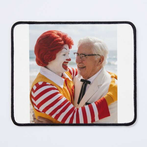 Item preview, Colonel sanders kfc Ronald mcdonald meme memes funny parody birthday christmas birthday designed and sold by CheeseBlueprint.
