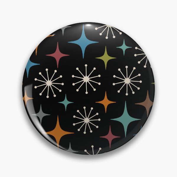 Item preview, Retro Mid Century Modern Atomic Starburst Pattern designed and sold by tonymagnerart.