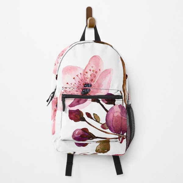Item preview, First Blossom | Pink Spring Flower Watercolour designed and sold by ArithraStudio.