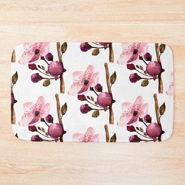 Item preview, First Blossom | Pink Spring Flower Watercolour designed and sold by ArithraStudio.