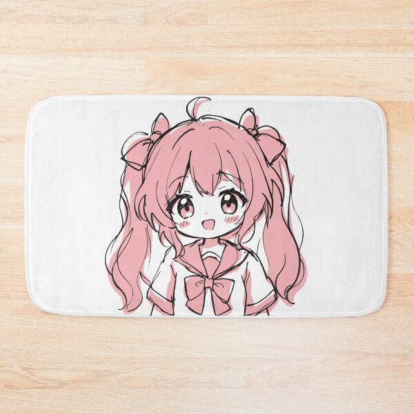 Item preview, Manga anime princess girl with pink hair designed and sold by HeartInThisArt .