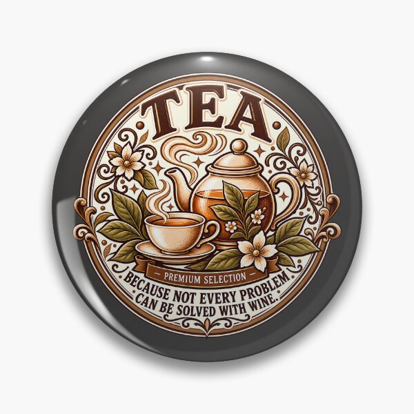 Item preview, Vintage Tea Label Premium Selection Design designed and sold by FABIOLA1970.