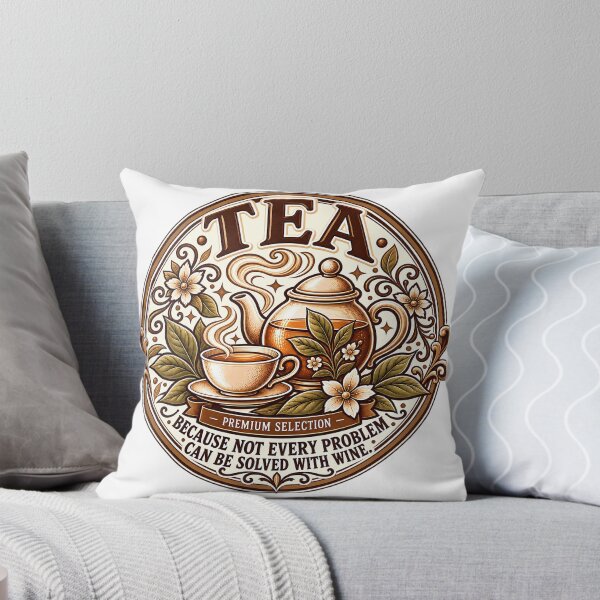 Item preview, Vintage Tea Label Premium Selection Design designed and sold by FABIOLA1970.
