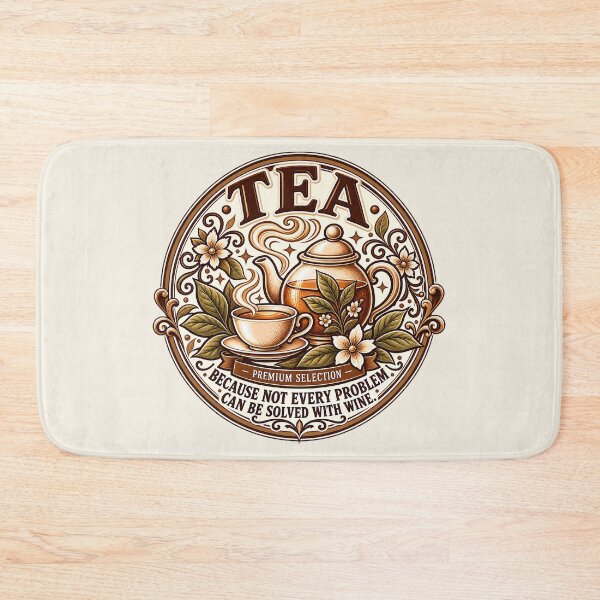 Item preview, Vintage Tea Label Premium Selection Design designed and sold by FABIOLA1970.