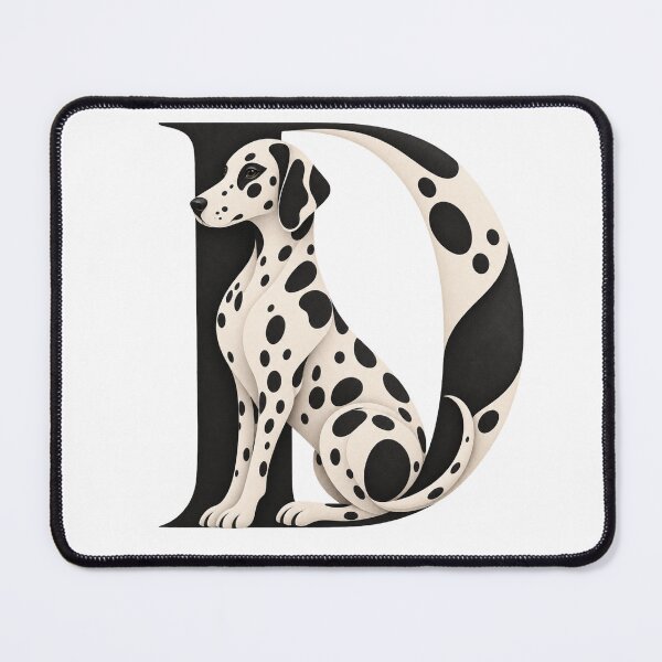 Item preview, Letter D Dalmatian Alphabet Art designed and sold by tmoca.