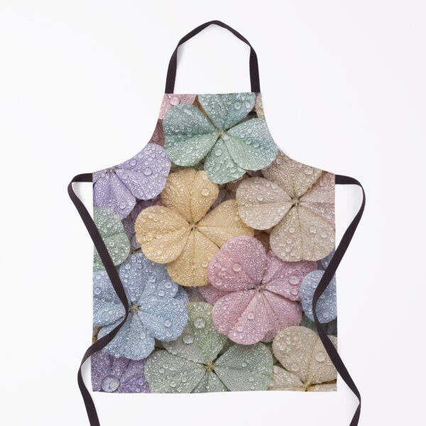 Item preview, Pastel Hydrangea Flowers Pattern Waterdrops Aesthetic designed and sold by GeminiArts Studio .